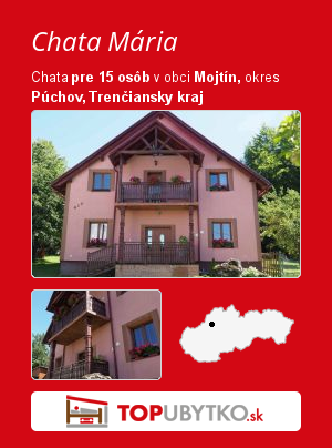 Chata Mária - TopUbytko.sk
