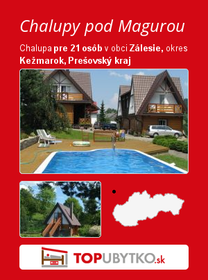 Chalupy pod Magurou - TopUbytko.sk