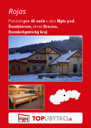 Rojas - TopUbytko.sk
