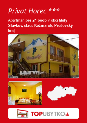 Privat Horec *** - TopUbytko.sk