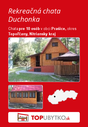 Rekreačná chata Duchonka - TopUbytko.sk