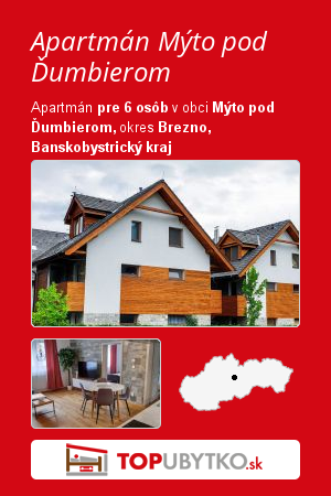 Apartmn Mto pod umbierom - TopUbytko.sk